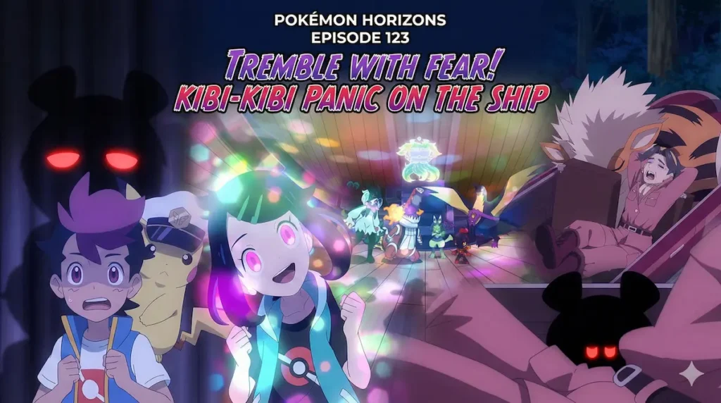 pokemon horizons episode 123 delayed kibi kibi panic