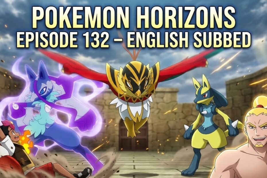 Pokémon Horizons Episode 132