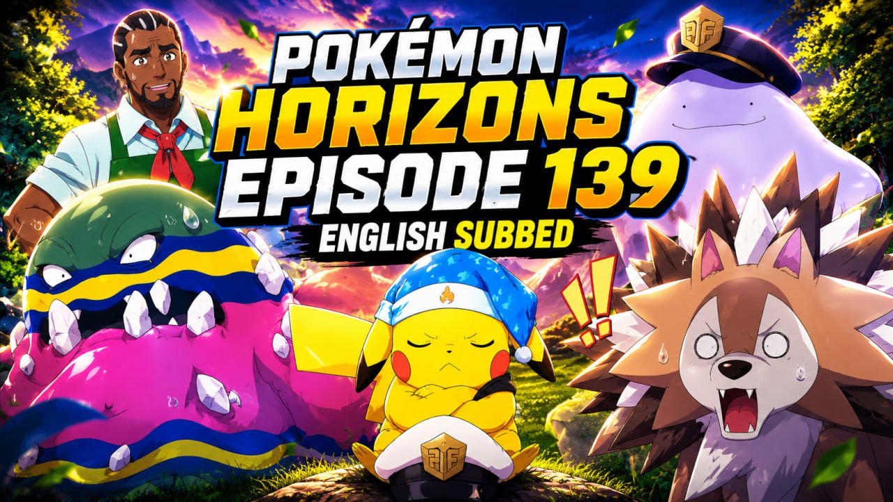 Pokémon Horizons Episode 139 Secret Metamon Rhapsody