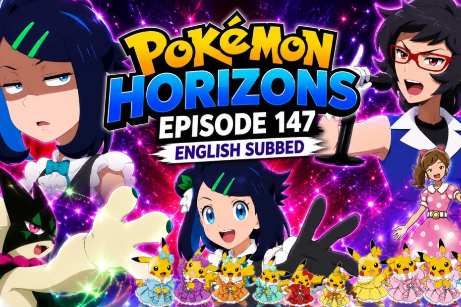 Pokémon Horizons Episode 147 3 Pokémon Horizons Episode 147 Ebglish Subbed