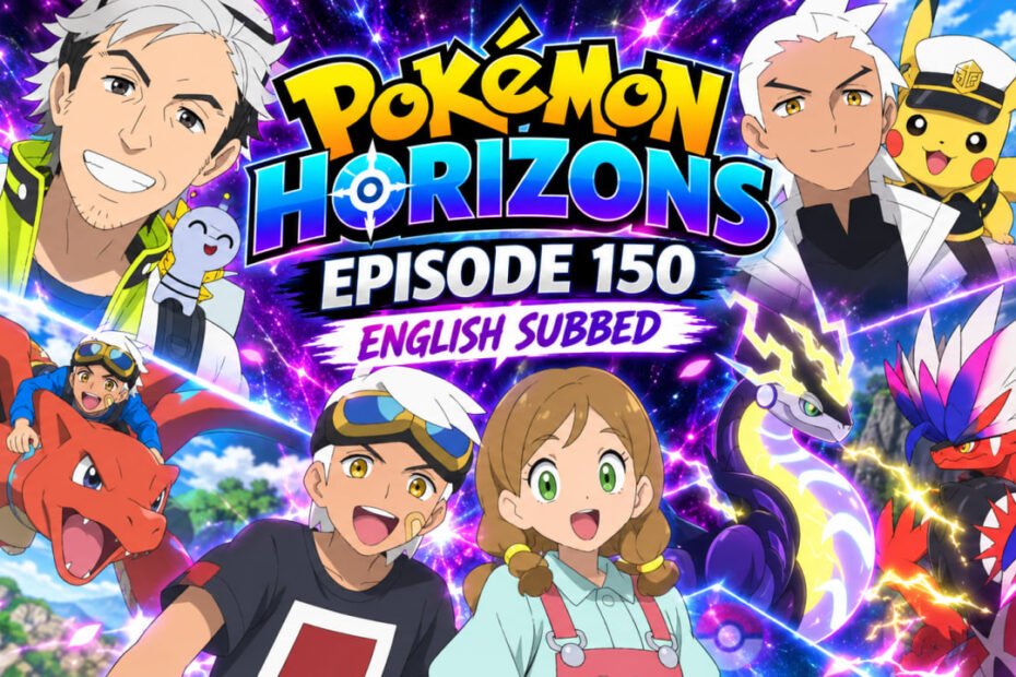 Pokémon Horizons Episode 150 English Subbed