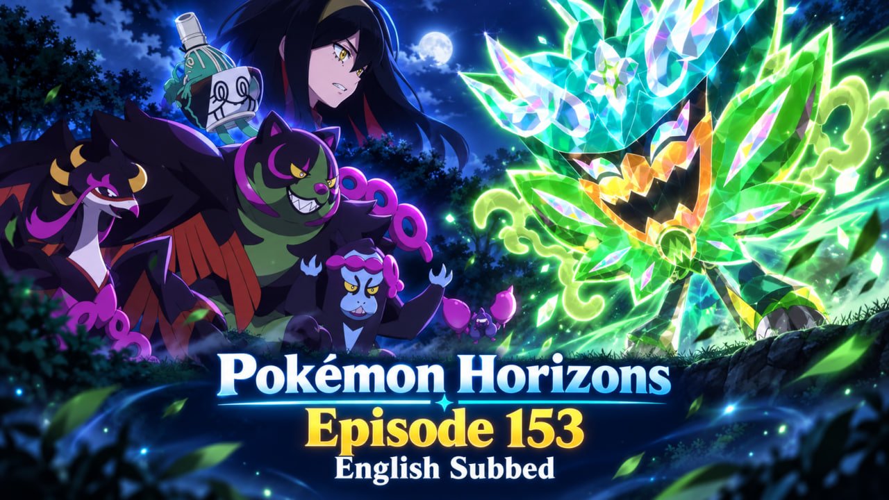 Pokémon Horizons Episode 152 featured artwork